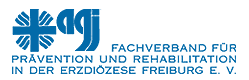 Logo AGJ: Fachverband f&uuml;r Pr&auml;vention und Rehabilitation in der Erzdi&ouml;zese Freiburg e.V.